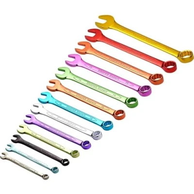 Image of Draper Expert HI TORQ� Metric Coloured Combination Spanner Set (13 Piece)