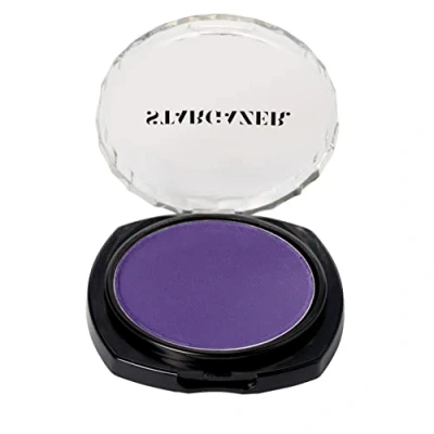 Image of Flat Purple eye shadow. Maximum colour pressed powder