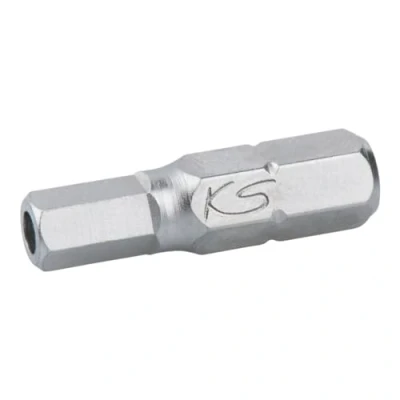 Image of KS Tools 911.2952 1/4 Bit Innen6kant m. Bohrung, 25 mm, 1/8