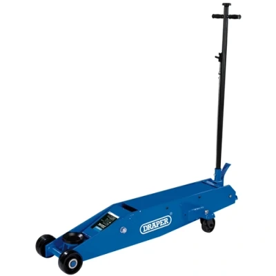 Image of Draper Long Chassis Trolley Jack, 10 Tonne