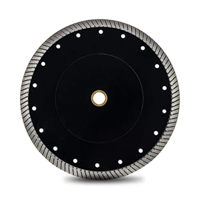 Image of DT DIATOOL Diamond Saw Blade 180mm Super Thin Tile Cutting Disc with Turbo Segments for Ceramic Granite Marble Artificial Stone