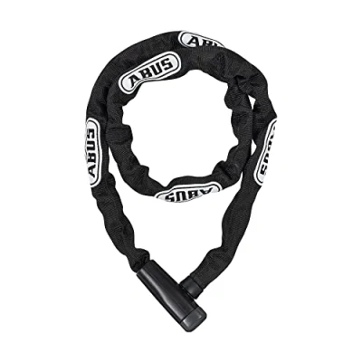 Image of ABUS Steel O chain 5805K lock bicycle security level 5 110 cm Black