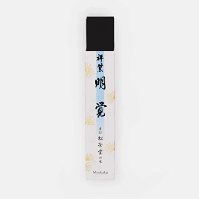Image of Zen Minded Shoyeido Myo kaku Enlightenment Agarwood Japanese Incense 100% Natural Short Sticks