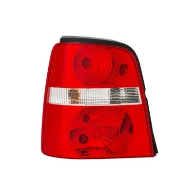 Image of E11364 Rear light HELLA 2VP 008 759 051 Left P21W, PY21W, R5W 12V Crystal clear, red with bulbs bulb holder VOLKSWAGEN: Touran I