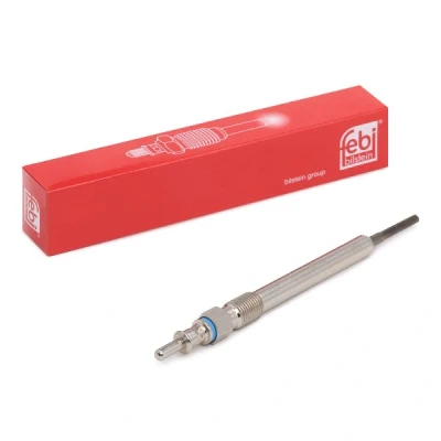 Image of 0011595601, 0011596801, A0011595601, A0011596801 glow plug FEBI BILSTEIN 47506 7V M4, M10 x 1 Metal 131mm MERCEDES BENZ: C Class T modell
