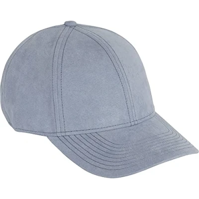 Image of Hackett London Men&#039;s Willow Suede Cap, Blue (Blue), One Size