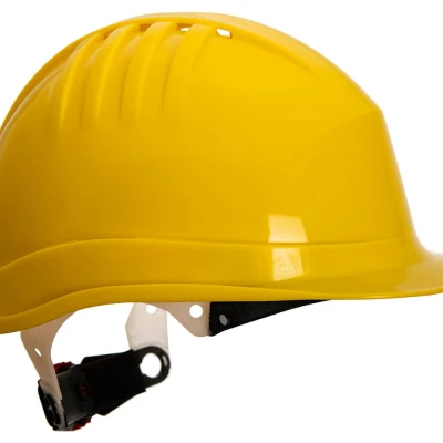 Image of Portwest Expertline Safety Helmet (Wheel Ratchet) Yellow