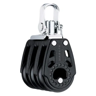 Image of HARKEN 29mm Triple Carbo Air Block w/Swivel Fishing [344F]