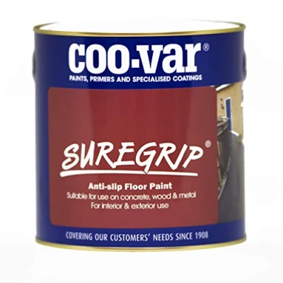 Image of Sure Grip Anti Slip Floor Paint Light Grey 1 Litre