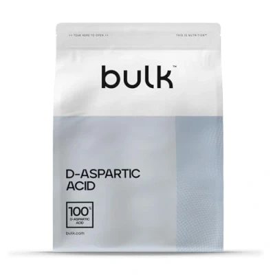 Image of Bulk Pure D Aspartic Acid Powder, 100 g, Packaging May Vary