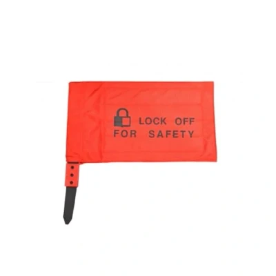 Image of Lockout Plug &amp; Hoist Control Cover, Red, Hard Wearing Polyester, W335m x H248mm