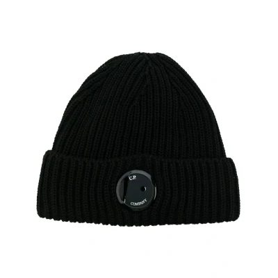 Image of Cp Company Goggle Beanie Black