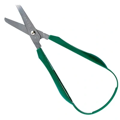 Image of Peta Easi Grip Left Hand Scissor (45mm rounded blade) Great for children, kids, elderly, disabled scissors learning to cut. Self Opening, Easy Grip, Non Fatigue.