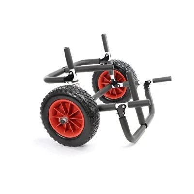 Image of Toboli Foldable SUP Trolley 48x63x36cm Transport Cart 2 Standup Paddle Board Kayak Surfboard 45 kg