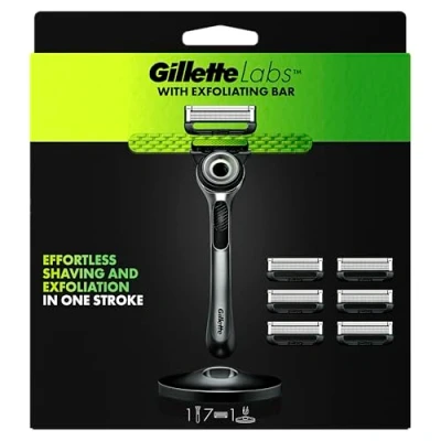 Image of Gillette Labs Value Pack, Razor + 6 Blades