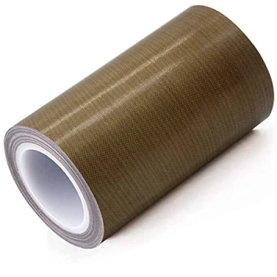 Image of Teflon Fabric Tape, 4 Inch 30 Feet PTFE Tape for Vacuum Sealer Machine, Hand Impulse Sealers Insulation Coated Fiberglass Adhesive Compatible with FoodSaver, Seal A Meal, Weston, Cabella