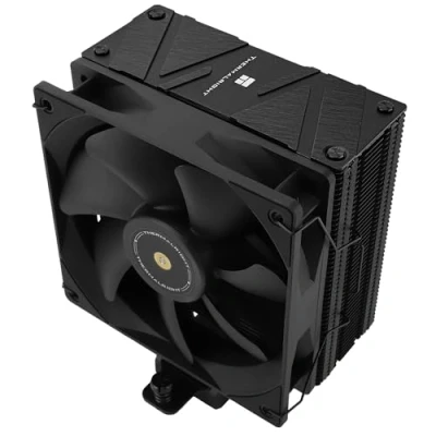 Image of Thermalright Assassin Spirit 120 EVO Dark CPU Cooler, 4 Heat Pipes,TL E12B V2 PWM Quiet Fan Air Computer Black Heatsink Cooling, Support AMD AM4 AM5&amp;Intel 1700/1150/1151/1155/1200
