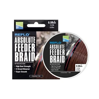 Image of Preston Innovations Reflo Feeder Braid (0.12mm)