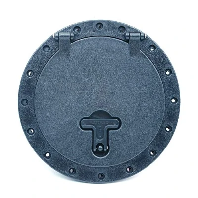 Image of Namvo Marine Hatch Cover, 8 Inch Kayak Pull Out Deck Plate with Red Bag Canoe Accessories