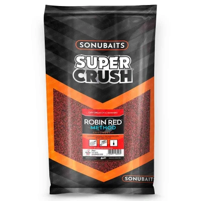 Image of Preston Innovations Sonubaits Supercrush Robin Red Method Groundbait 2kg (s1770033)