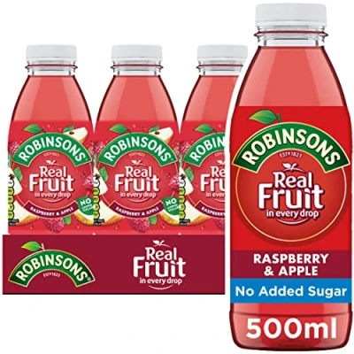 Image of Robinsons RTD, Raspberry &amp; Apple, 500 ml, 24 Pack