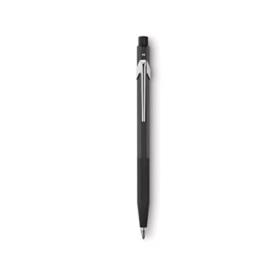 Image of Caran Dache 5 Fixpencil (3mm) with Sharpener and Textured Finger Grip, Assorted Colour Push Buttons