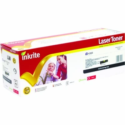 Image of Inkrite Remanufactured Toner Cartridge Replacement for HP CB435A CB436A CE285A and Canon 725 Black