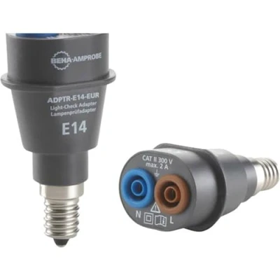 Image of Beha Amprobe Adptr E14 Eur, Light Check Adapter