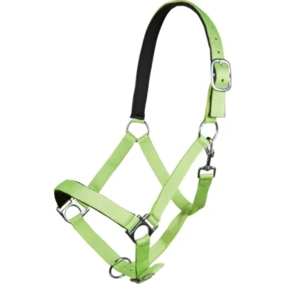Image of HKM Stars Softice Headcollar Neon Green One Size