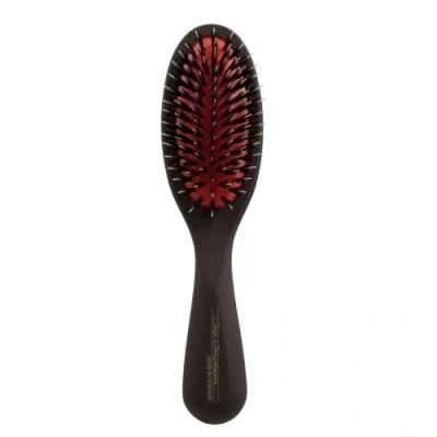 Image of Chris Christensen Andreas Nylon/Boar Cushion Dog Brush for Pets, Groom Like a Proffesional, Stimulates Natural Oil Production, Small