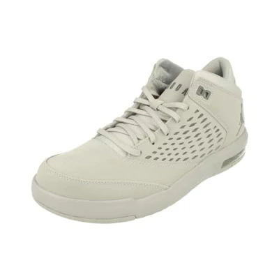 Image of Nike Air Jordan Flight Origin 4 Mens Basketball Trainers Grey Size UK 8