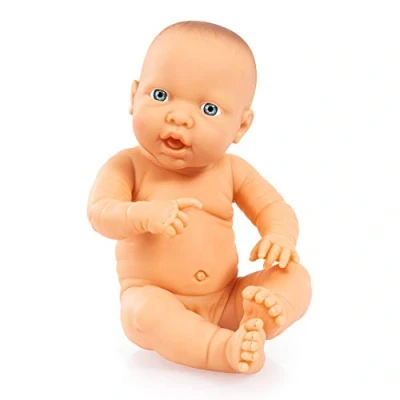 Image of Bayer Design 94200AD Newborn Dolls, Toddler, Naked, Bath Baby Boy, Realistic, Anatomically Shaped, Bright, 40 cm