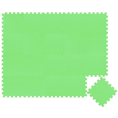 Image of LittleTom 18 Pieces Baby Play Mat 30x30 Soft Puzzle Mats Floor Playmat Interlocking Foam Tiles