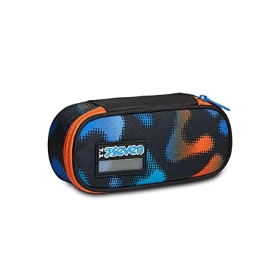 Image of Seven S.p.a. PORTAPENNE Seven® Round Plus MELT BOY, Unisex Bambini e Ragazzi Multicolour, Taglia Unica