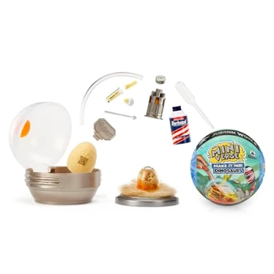 Image of MGA MINIVERSE Make It Mini Dinosaurs Jurassic World Includes 1 Baby Dinosaur Replica, DIY, For Collectors &amp; Children Ages 8+, NOT EDIBLE