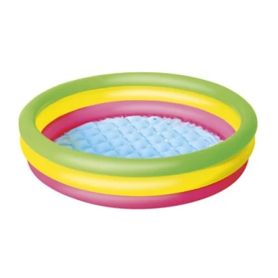Image of Bestway Summer Set Paddling Pool Swimming Toys, Water Inflatable Baby, Kids for Outdoors, Multiple Sizes, 40 Inch