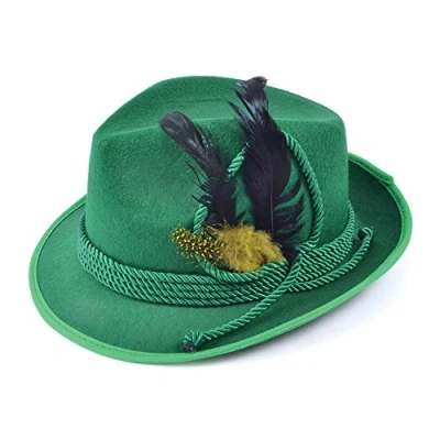Image of Bristol Novelty BH516 filzhut Oktoberfest Hat Felt, Unisex Adult, Multi Coloured, One Size