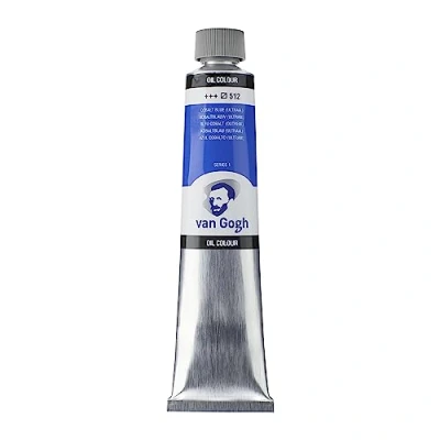 Image of Van Gogh Paint Oil BLU, Cobalt Blue Ultra, One Size