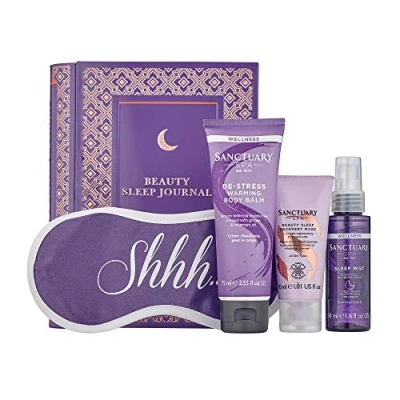 Image of Sanctuary Spa Beauty Sleep Journal Gift Set, Vegan, Wellness For Her, Women, Womens Sets, Self Care