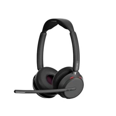 Image of EPOS IMPACT 1061 ANC High Performance Bluetooth Headset with Microphone for PC Double Sided, Advanced Noise Cancellation, AI, Super Wideband Audio, Perfect Professionals in Noisy Offices