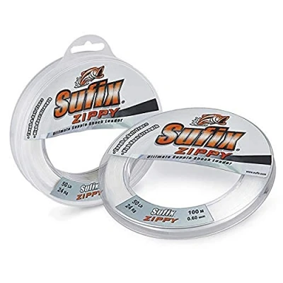 Image of Sufix TETE DE LIGNE ZIPPY SUPPLE SHOCK LEADER 100M 100, 70/100, 27