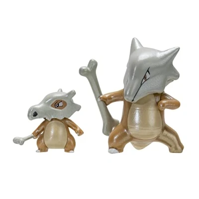 Image of Pokémon Select Evolution 2 Pack Features Inch Cubone &amp; 3 Marowak Battle Figures Authentic Details