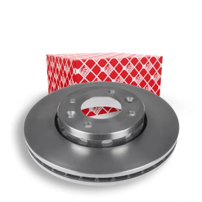 Image of 0K2FA33251, oK2FA33251 Brake disc FEBI BILSTEIN 108588 Front Axle 279,8mm 26mm 4 Hole 114,3mm internally vented Coated KIA: CARENS 2