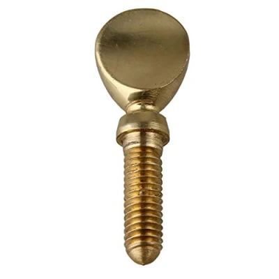 Image of BQLZR Neck Receiver Tightening Screw for Sax Golden Copper Saxophone Bass Clarinet Replacement，Golden