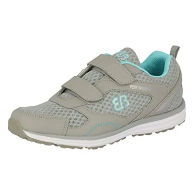 Image of Brütting Women&#039;s Performance V Fitness Shoes, Grey (Grau/Türkis Grau/Türkis), 7 UK