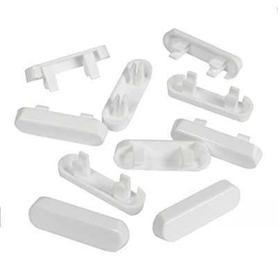 Image of JCP 10 x White Window Drainage Cover Caps Weep Hole Covers for UPVC Windows