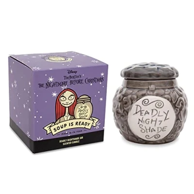 Image of Disney The Nightmare Before Christmas Sally&#039;s Jar Candle Deadly Night Shade