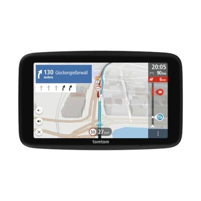 Image of TomTom Truck Sat Nav GO Professional 2nd generation (5&quot; Capacitive Touchscreen with Europe Maps and Real Time Traffic Information, Designed for Truck, Lorry, Coach, Bus Large Vehicles)