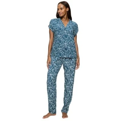 Image of Triumph Boyfriend FIT set Pyjama Sea blue, Women&#039;s, Size: 8, blue