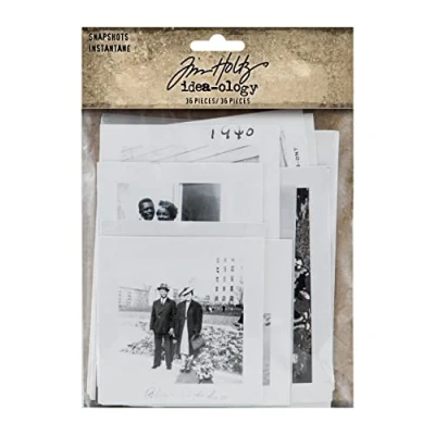 Image of Tim Holtz Paper crafts, Black